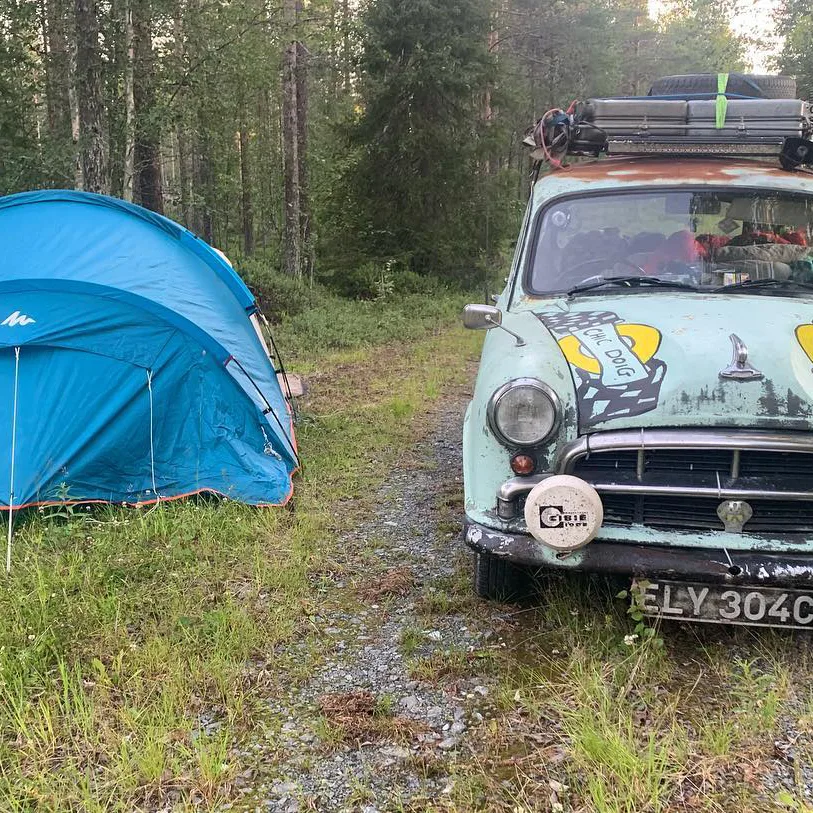 Finland wild camp