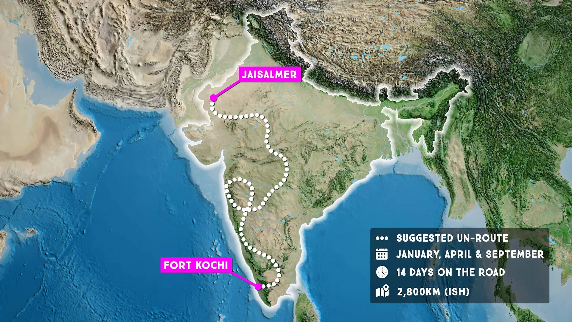 Un-route map
