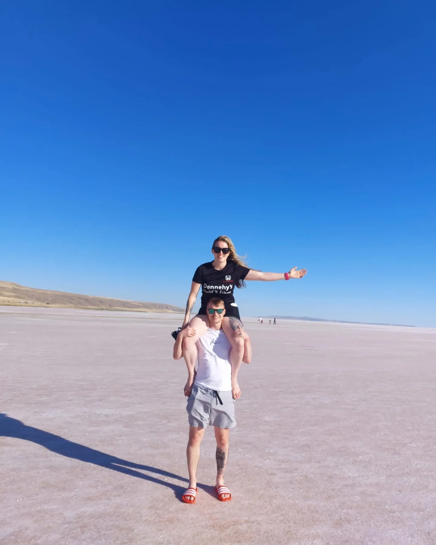 Tuz Golu salt lake, Turkey