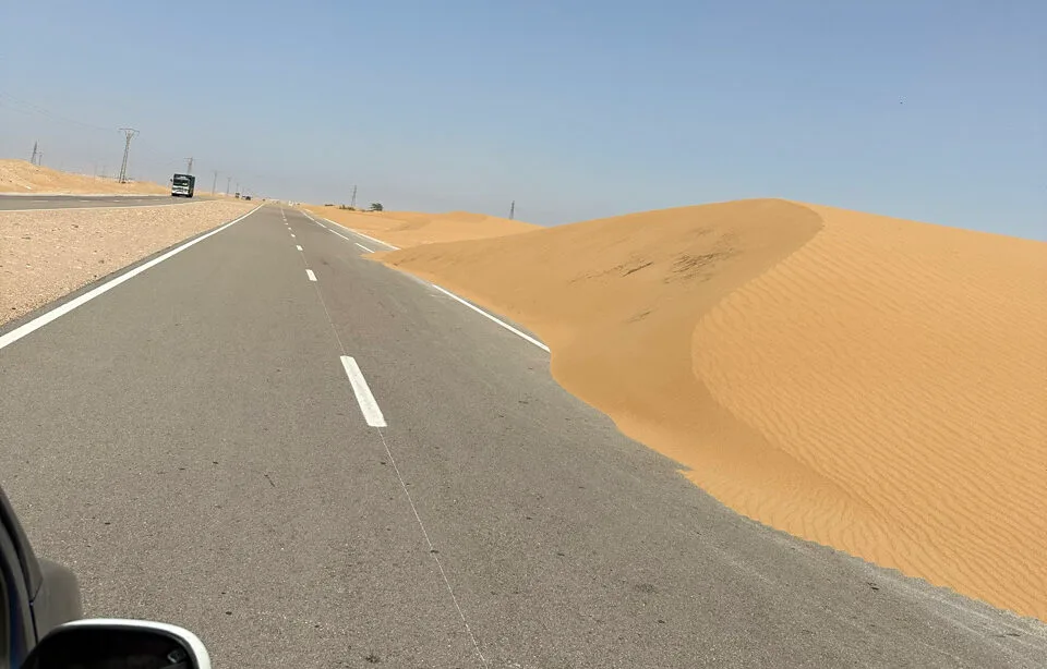Entering Western Sahara - Team Ohopel on the Poles of Inconvenience 2023
