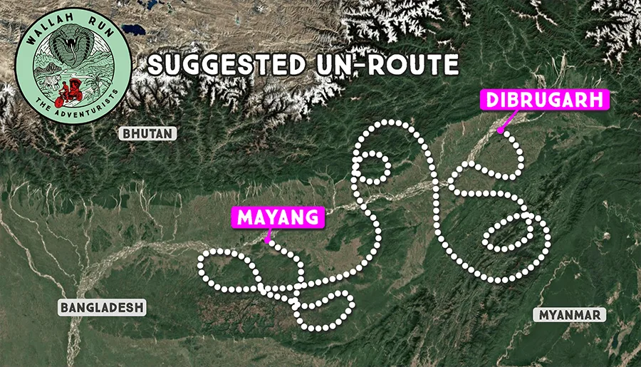 Un-route map