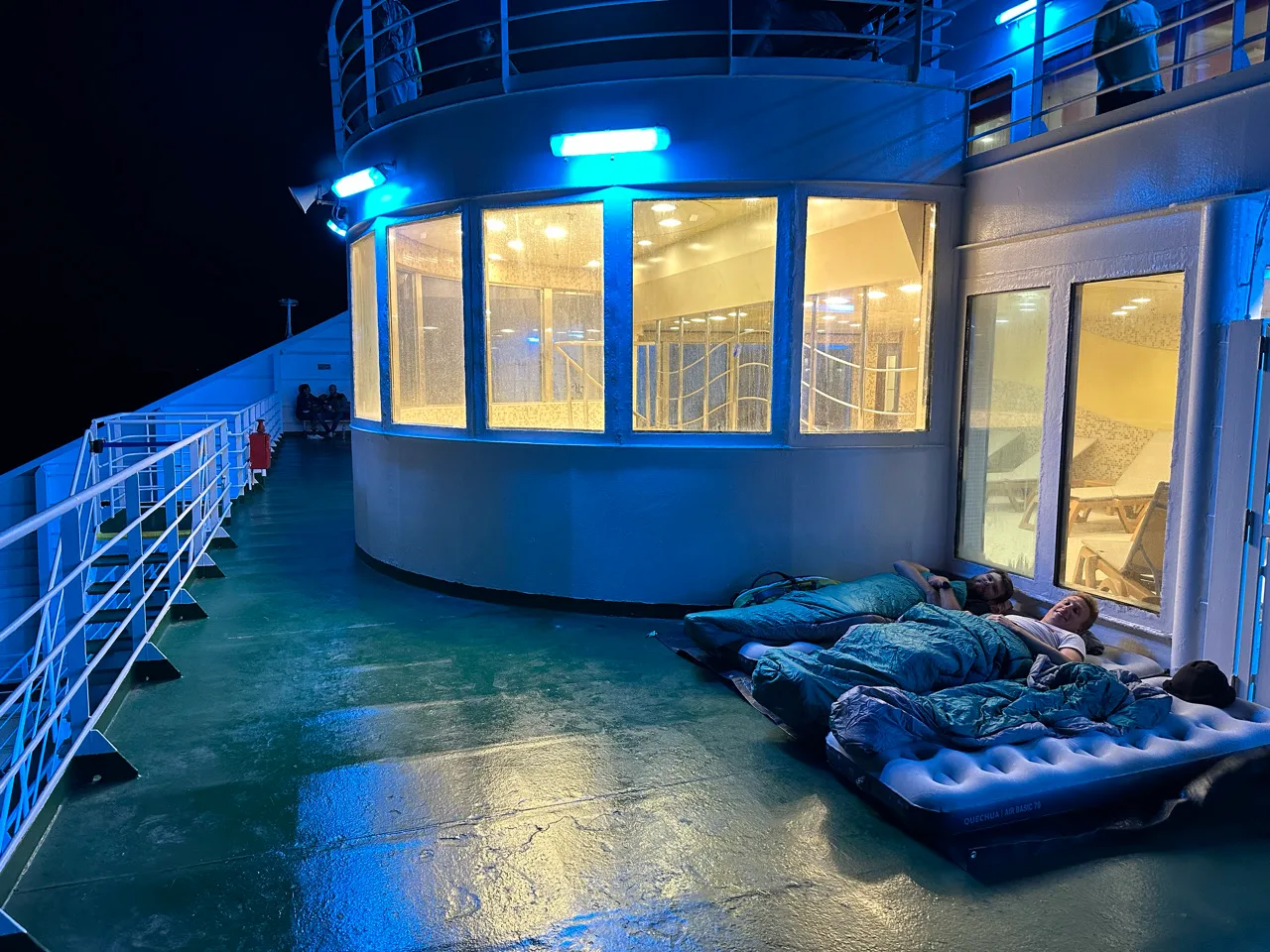 Ferry to Sardinia - Team Ohopel on the Poles of Inconvenience 2023