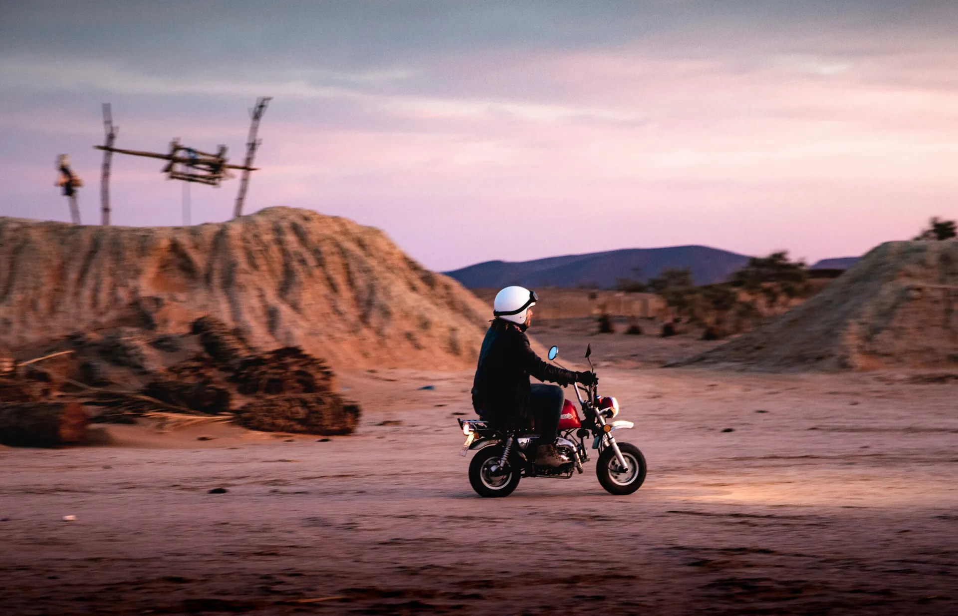 Monkey Run Morocco by Henning Lueke
