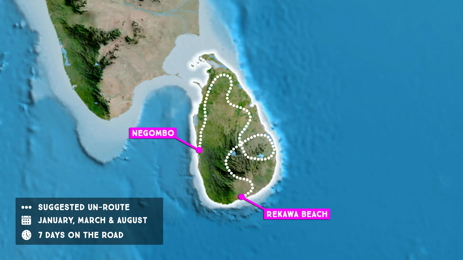 Un-route map