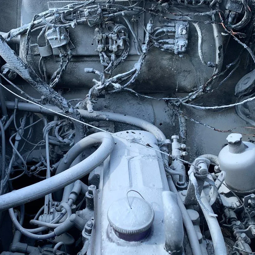 Engine fire in Istanbul